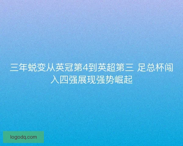 三年蜕变从英冠第4到英超第三 足总杯闯入四强展现强势崛起